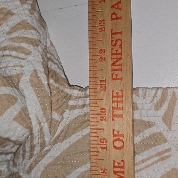 Alfred Dunner Lightweight Beachy Tan And White Jacket Womens Size 12 - Picture 10 of 12